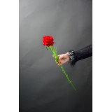 Роза искусственная 1 шт, искусственные декоративные цветы